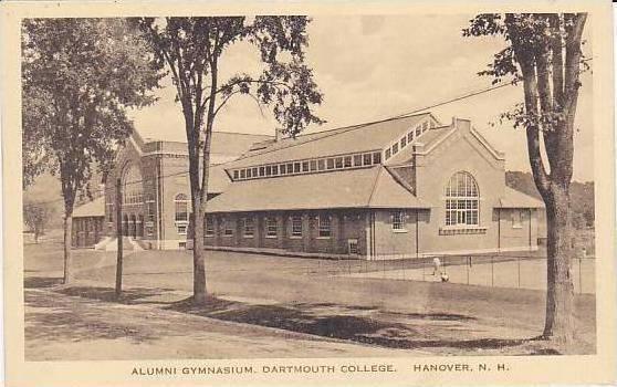 New Hampshire Hanover Alumni Gymnasium Dartmouth College  Albertype