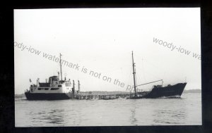 ta1946 - Shell Coastal Oil Tanker - Faero Shell - photograph 5.5 x 3.5