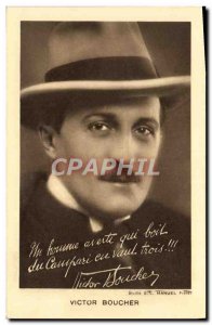 Old Postcard Victor Boucher