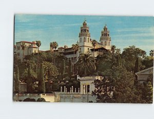 Postcard Hearst Castle, Hearst San Simeon Historical Monument, San Simeon, CA