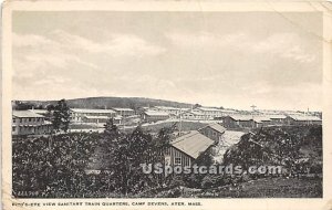 Sanitary Train Quarters at Camp Devens - Ayer, Massachusetts MA  