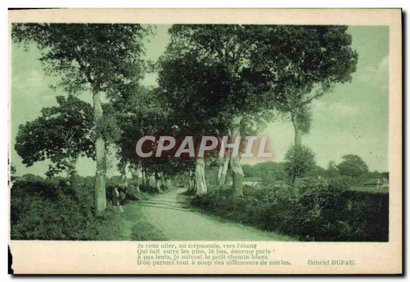 Old Postcard Leon Panoramic Cabriel Dufau