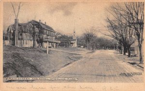 Sterling  Massachutsetts Main Street and Hotel Exterior View Postcard AA63792