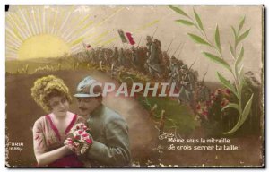 Old Postcard Fantaisie Militaria