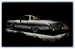 1974 Pontiac Luxury LeMans 2 Door Car Colonnade Hardtop Buffalo NY Postcard