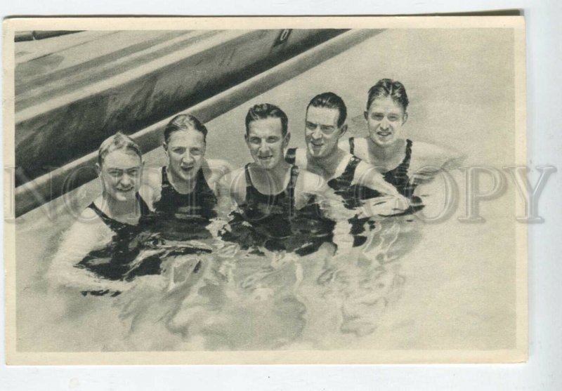 428090 SPORT Olympiade 1932 swedish athletes Tobacco ADVERTISING