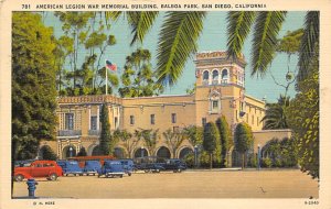 American Legion War Memorial Building Balboa Park San Diego California  