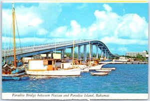 Postcard - Paradise Bridge - Bahamas