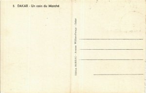 CPA AK Dakar Un Coin du Marche SENEGAL (821958)