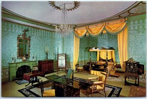 Postcard - The King's Bedroom, The Royal Pavilion - Brighton, England 