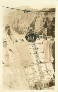 Boulder Dam Construction Nevada Postcard 11319