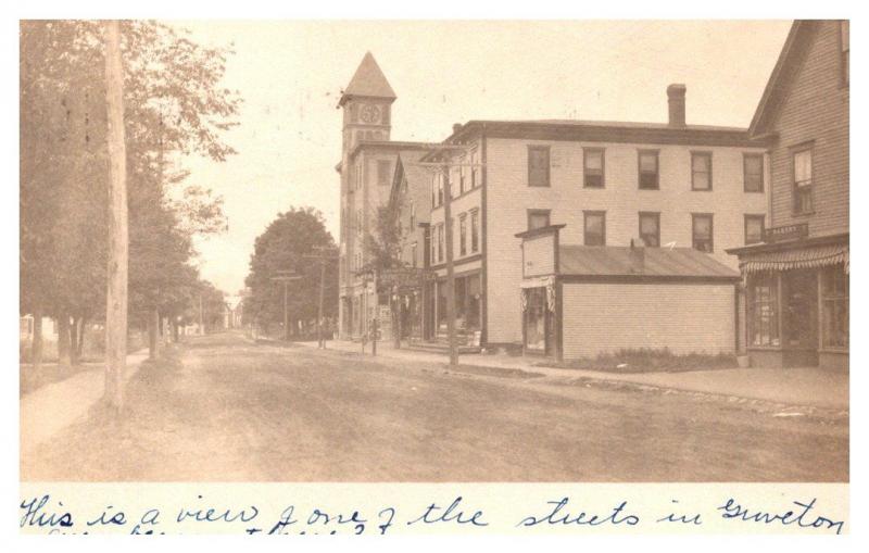 New Hampshire  Groveton , Main Street , Curtis Variety & Tea Store, Bakery,  RPC