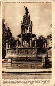 CPA Clermont Ferrand Fontaine d'Amboise FRANCE (1285675)