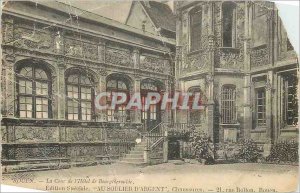 Old Postcard Rouen Court Hotel Bourgflseroulde Special Edition Soullier In Si...