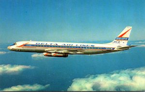 Airplanes Delta Airlines Douglas DC-8 Fanjet