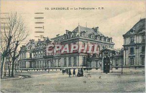 Old Postcard Grenoble Prefecture