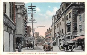 Salem Massachusetts Empire Theatre Essex Street Antique Postcard J60111