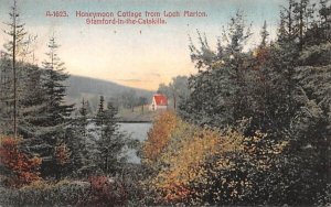 Honeymoon Cottage from Loch Marion in Stamford, New York