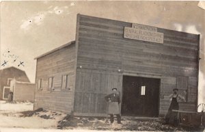 H72/ Wollaston Hastings Canada RPPC Postcard c1910 Hanthorn Blacksmith 78