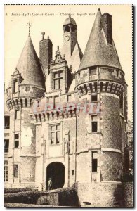 Chateau Saint-Agil - South Facade - Old Postcard