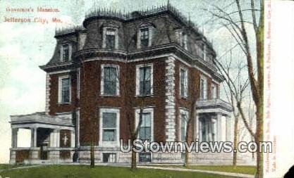 Governor's Mansion in Jefferson City, Missouri