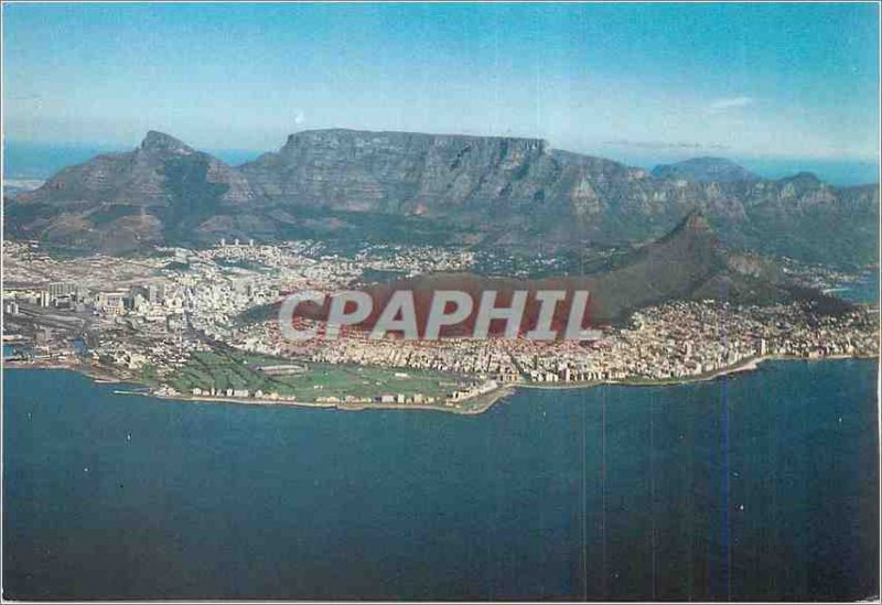 Postcard Modern South Africa Cape Town An aerial view of the Cape Peninsula S...