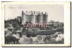 Postcard Old Touraine Chateau de Luynes