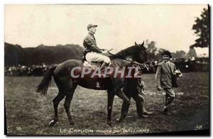 Old Postcard Horse Riding Equestrian The Capuchin up by Williams Jockey Club ...