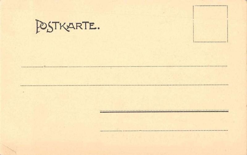 Cochem Germany Birds Eye View Castle Antique Postcard J66398