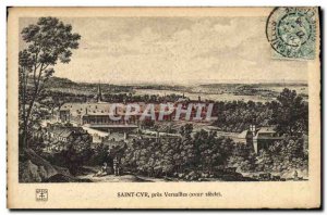 Old Postcard St. Cyr near Versailles 18th