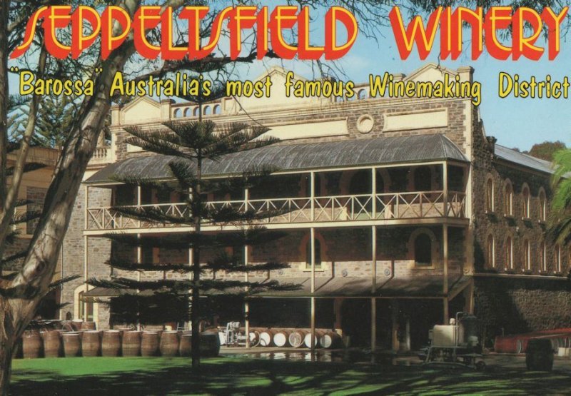 Seppeltsfield Winery Barossa Valley South Australia Postcard