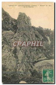 Old Postcard Creuse Duke of the Rock on the Chacros