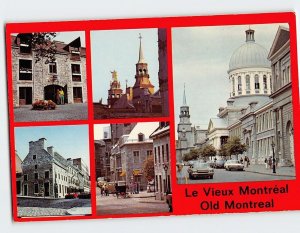 Postcard Views of Old Montreal Quebec Canada