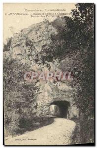 Old Postcard Tour in Franche Comte Arbois Arbois Road of Champagne Percee of ...