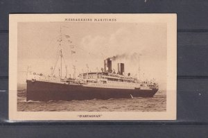 FRENCH SHIP  D'ARTAGNAN , c1930 ppc., unused.