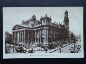 Manchester ROYAL EXCHANGE - Old RP Postcard by Grosvenor