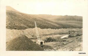 1940s Placer Mining Gold Alaska RPPC Real photo postcard 11923