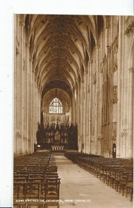 Hampshire Postcard - Winchester Cathedral - Nave     XX475