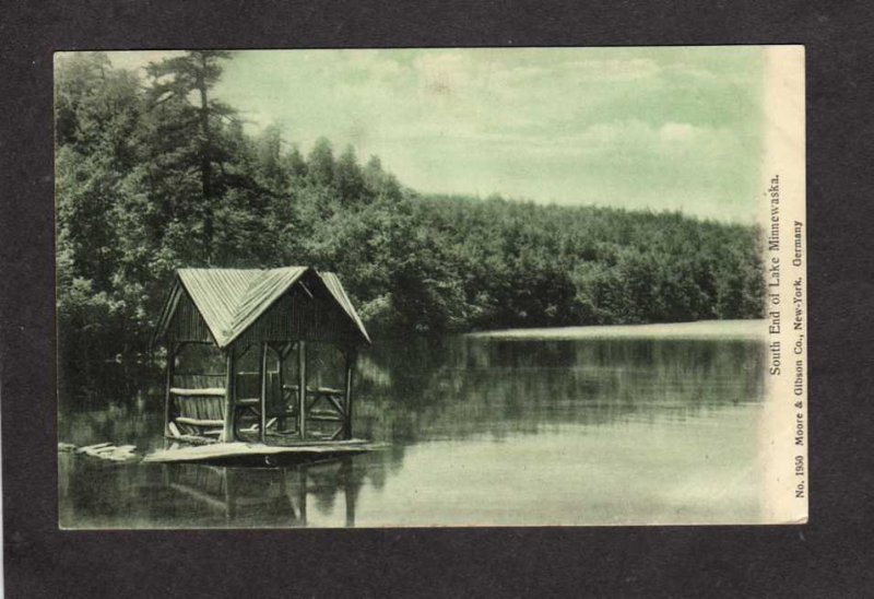 NY Lake House South End Lake Minnewaska New York Postcard 1908