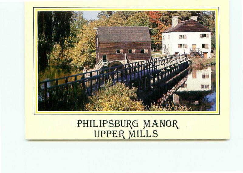Postcard Philipsburg Manor Upper Mills No Tarrytown  Park New York# 4029A