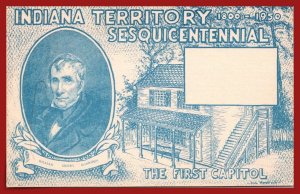 Indiana, Vincennes - Sesquicentennial Territory - [IN-118]