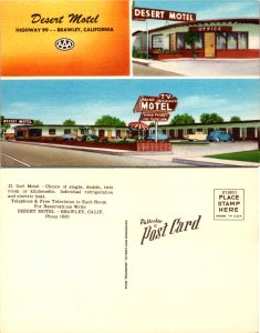 Desert Motel, Highway 99, Brawley, California (11104)