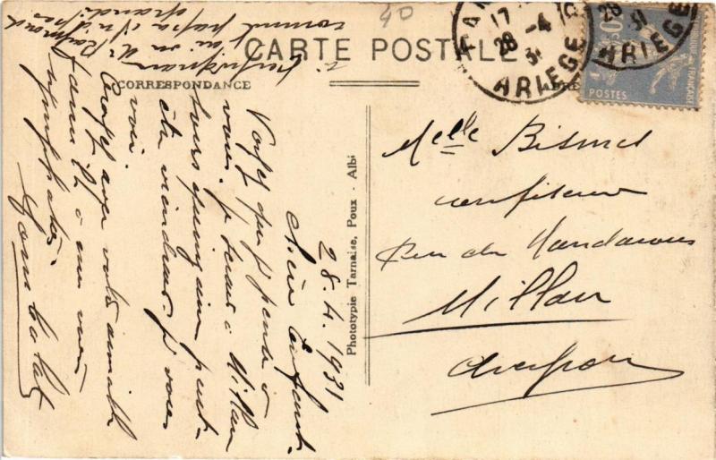 CPA PAMIERS Le Monument aux Morts (647099)