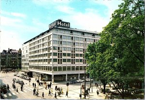 Anglais Hotel Stockholm Sweden Vintage 1960s Postcard