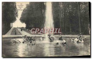 Old Postcard Versailles Basin Dragon