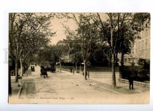 191266 FRANCE NICE Boulevard Victor Hugo Vintage postcard