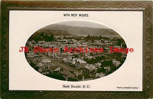 New Zealand, North Dunedin, Panorama, Residential Section, Muir & Moodie No 9 