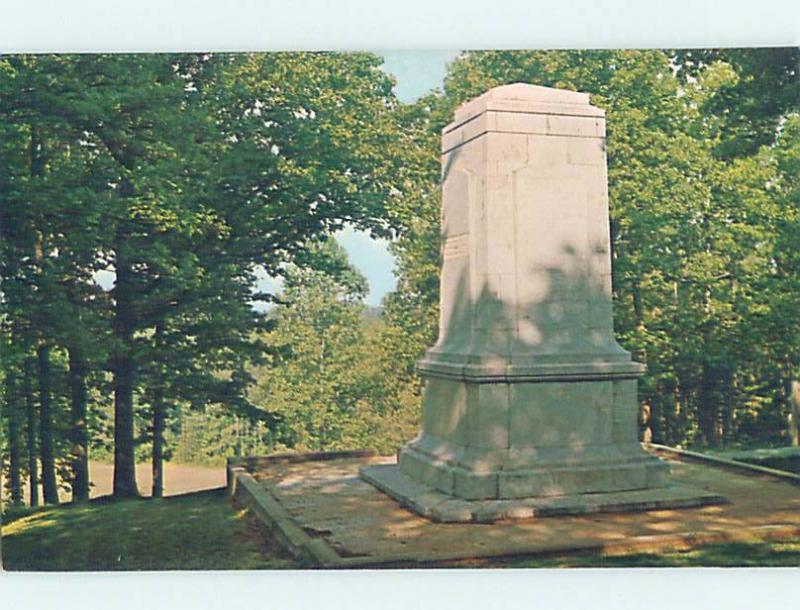 Pre-1980 KENNESAW MOUNTAIN SOLDIERS MEMORIAL Marietta Georgia GA hn3266-22