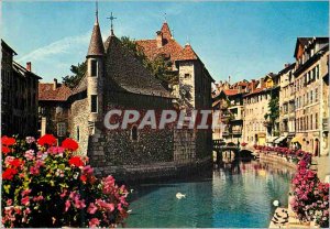 Modern Postcard Annecy The Venice of Savoie Palace Isle of the Thiou