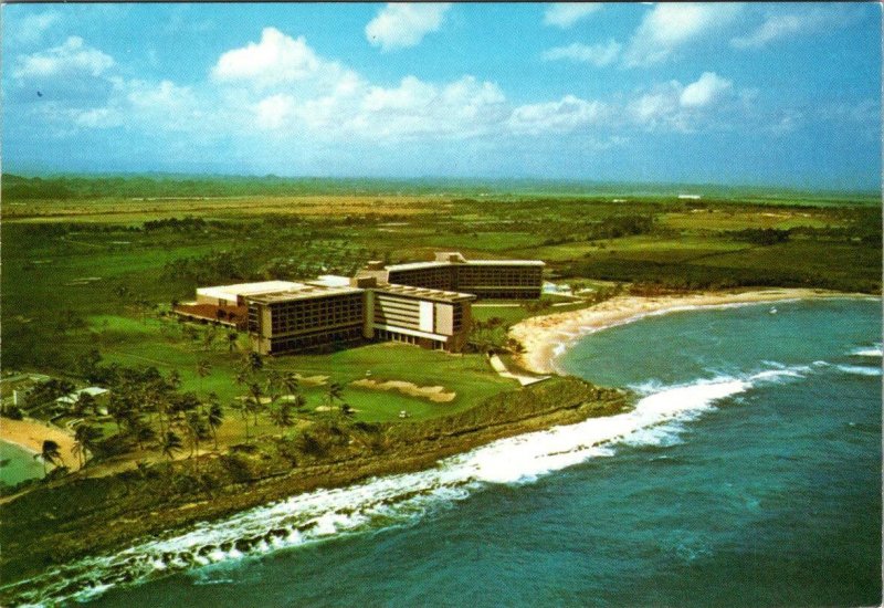 Dorado Beach, Puerto Rico  CERROMAR BEACH HOTEL  Bird's Eye View   4X6 Postcard